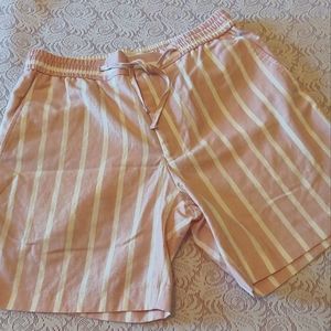 🌺 NEW TOPMAN Linen Dress Shorts